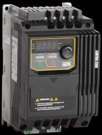 Преобразователь частоты CONTROL-C600 380В, 3Ф 3,7 kW IEK