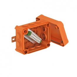 Огнестойкая распределительная коробка FireBox T100ED для устройств передачи данных с внешним креплением и ударопрочной крышкой