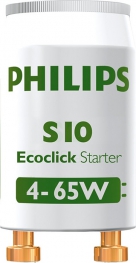 Стартер PHILIPS Green S10 4-65W SIN 220-240V WH 2BC/10