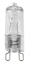 Лампа галогенная без отражателя - ЭРА JCD-25-230-G9-Cl C0027376