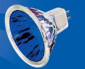 Галогенная лампа цветная - BLV MR16 POPSTAR 50w / 12° / blue 186353