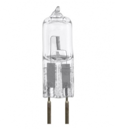 Лампа галогенная низковольтная без отражателя - General Electric Axial Filament M75/Q35/GY6.35 600lm 2900K 4000h - 34710
