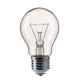 Лампа накаливания грушеобразная (прозрачная) - Philips Stan 75W E27 230V A55 CL 1CT/12X10F 930lm - 871150035459484