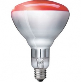 Лампа накаливания инфракрасная - Philips BR125 IR E27 230-250V красная 250W - 871150057521025