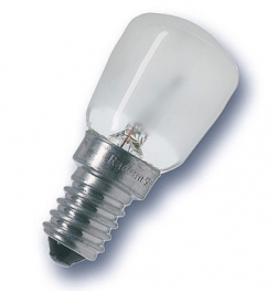 Лампа накаливания для приборов (матовая) - OSRAM SPECIAL Pygmy T26/57 FR 15W 230V 110lm E14 - 4050300003085