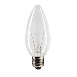 Лампа накаливания свечеобразная (прозрачная) - Philips Stan 60W E27 230V B35 CL 1CT/10X10F 630lm - 872790085488600
