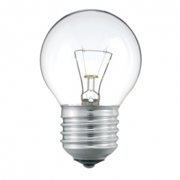 Лампа накаливания шарообразная - Philips P45 60W 230V E27 CL.1CT/10X10F 640lm - 872790002077950
