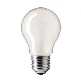 Лампа накаливания грушеобразная (матовая) - Philips Stan 60W E27 230V A55 FR 1CT/12X10F 710lm - 871150035471684