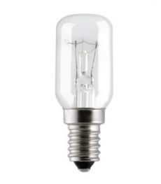 Лампа накаливания для приборов - General Electric Pygmy Tubular T25 15T25/CL/E14 100lm 1000h - 13118