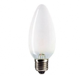 Лампа накаливания свечеобразная - Philips Standard B35 E27 матовая 230V 40W 390lm - 872790002044150