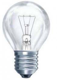 Лампа накаливания (Брест) General Eleсtric 60D1/CL/E27 230V - код: 96933