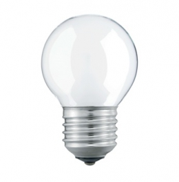 Лампа накаливания шарообразная - Philips STANDARD 60W E27 230V P45 FR 1CT/10X10F 640lm - 926000003547
