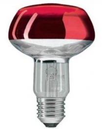 Лампа накаливания зеркальная - Philips Refl Col 60W E27 230V NR80 CL - RE 1CT/12 871150006654115