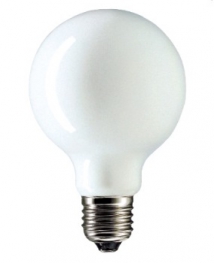 Лампа накаливания шаровидная - Philips Soft 60W E27 230V G120 WH 1CT/30 871150003463278