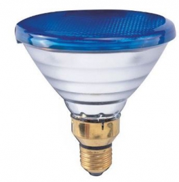 Лампа накаливания рефлекторная (зеркальная цветная ) - OSRAM CONC PAR38FL BLUE 80W 240V E27 12X1 4050300007687