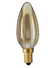 Лампа накаливания свечеобразная - Philips Deco 40W E14 230V B35 AM 1CT/4X5F 871150032937038 (снято с производства)