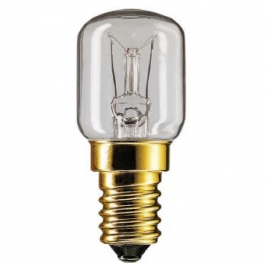Philips (Pila) - лампа накаливания миниатюрная (для печей вытяжек холодильников) - T25 15W E14 CL Philips (Pila) -872790003112600