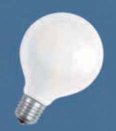 Лампа накаливания шарообразная OSRAM BELLALUX SOFT WHITE GLOBE BELLA G95 SIL 100 - 4050300311692