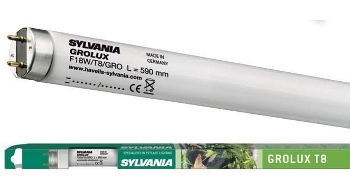 Лампа специальная для растений - Sylvania T8 GroLux F18W/GRO 8500K G13 - 0001523