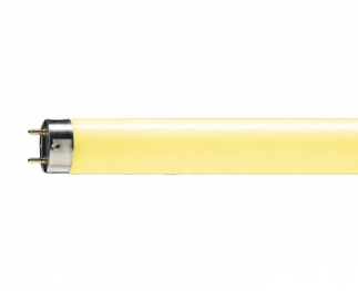 Лампа люминесцентная T8 цветная - Philips TL-D Colored 220V 18W G13 желтая - 871150072687240