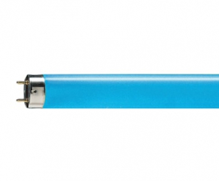 Лампа люминесцентная T8 цветная - Philips TL-D Colored 220V 36W G13 синяя - 871150072754140