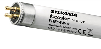 Лампа специальная для подсветки мяса - Sylvania foodstar meat FHE 35W T5 176 - 0001821