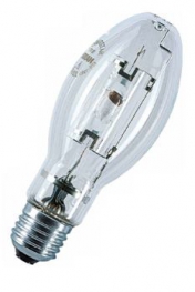Лампа металлогалогенная кварцевая - OSRAM HQI E 70W/WDL CLEAR E27 20X1 4050300397788