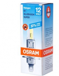 Автомобильная лампа OSRAM ALLSEASON 64150-ALS H1 12V 55W P14.5s - 4050300504568 (100 box)