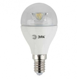 Лампа светодиодная грушеобразная - Era LED smd P45-7w-827-E14-Clear 600lm 30000h - B0012345