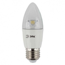 Лампа светодиодная свечеобразная - Era LED smd B35-7w-827-E27-Clear 600lm 30000h - B0012341