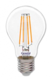 Светодиодная филаментная лампа GLDEN-A60S-10-230-E27-2700 General - 631700