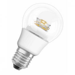 Лампа светодиодная грушеобразная - OSRAM LED STAR CLASSIC A CLA40 6W/827 220-240V E27 10X1 400lm 150 - 4052899213562
