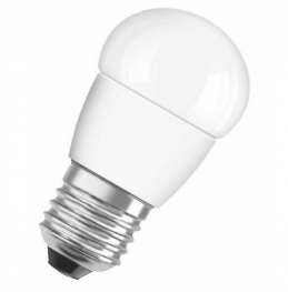Лампа светодиодная грушеобразная - OSRAM LED STAR CLASSIC P SC LP40 6W/827 220-240V FR E27 10X1 470l - 4052899215078