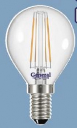 Светодиодная лампа - General GLDEN-G45S-6W-230-E14-6500K - GL-649902