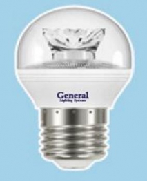 Светодиодная лампа - General GLDEN-G45С-8W-230-E27-2700K - GL-641500