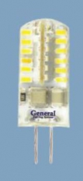Светодиодная лампа - General GLDEN-G4-3W-S-220-2700K - GL-651200