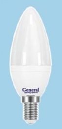 Светодиодная лампа - General GLDEN-СF-8W-230-E14-6500K - GL-638400