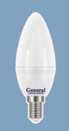 Светодиодная лампа - General GLDEN-CFD-7W-230-E14-4500K - GL-649913