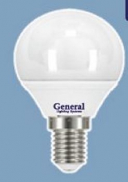 Светодиодная лампа - General GLDEN-G45F-7W-230-E14-4500K - GL-640700