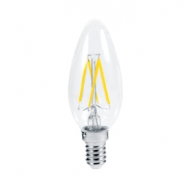 Лампа светодиодная декоративная свечеобразная - Philips LED Fila 2.3-25W E14 WW B35 ND 1CT APR - 929001180107