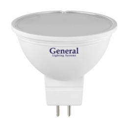 Лампа светодиодная - General GLDEN-MR16-4-12-GU5.3-6500 320lm - 622600