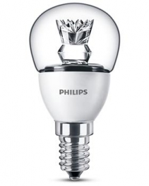 Лампа светодиодная каплевидная - Philips LED 4-25W E14 2700K 230В P45 CL ND - 871829119276300
