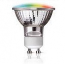 PHILIPS лампа светодиодная (LED) - DecoLed lamp GU10 RGB changing - 230V - 872790053610225