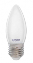 Светодиодная филаментная лампа (матовая) GLDEN-CS-M-8-230-E27-4500 General - 649996