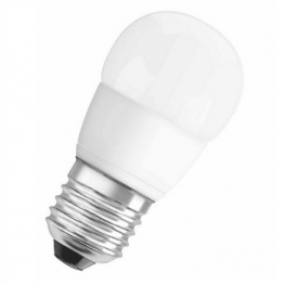 Лампа светодиодная грушеобразная (диммируемая) - OSRAM PARATHOM CLASSIC P40 AD 6W/827 220-240V FR E2 - 4052899911925
