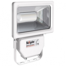 Прожектор светодиодный пылевлагозащищенный - Navigator NFL-P-30-4K-WH-IP65-LED 2100lm 30000h белый - 94629