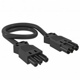 Соединительный кабель 3-жильный, ПВХ, с поперечным сечением 1,5 мм², черный