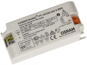 ЭПРА для газоразрядных ламп (для установки в светильнике) - OSRAM PTi 35/220-240 S MINI - 4008321955906