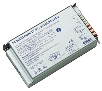 ЭПРА для газоразрядных ламп (для установки в светильнике) - OSRAM PTi 2x70/220-240 S - 4008321910028