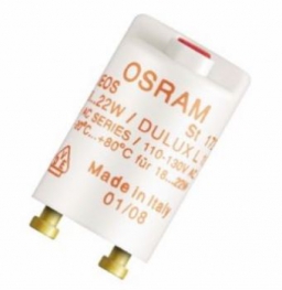 Стартер для люминесцентных ламп Osram ST 172 GRP 18-22W 220/240V - 4050300308357